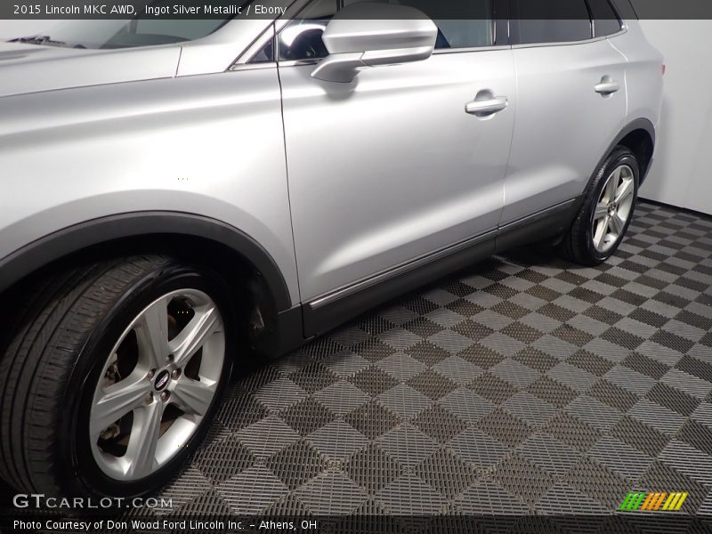 Ingot Silver Metallic / Ebony 2015 Lincoln MKC AWD