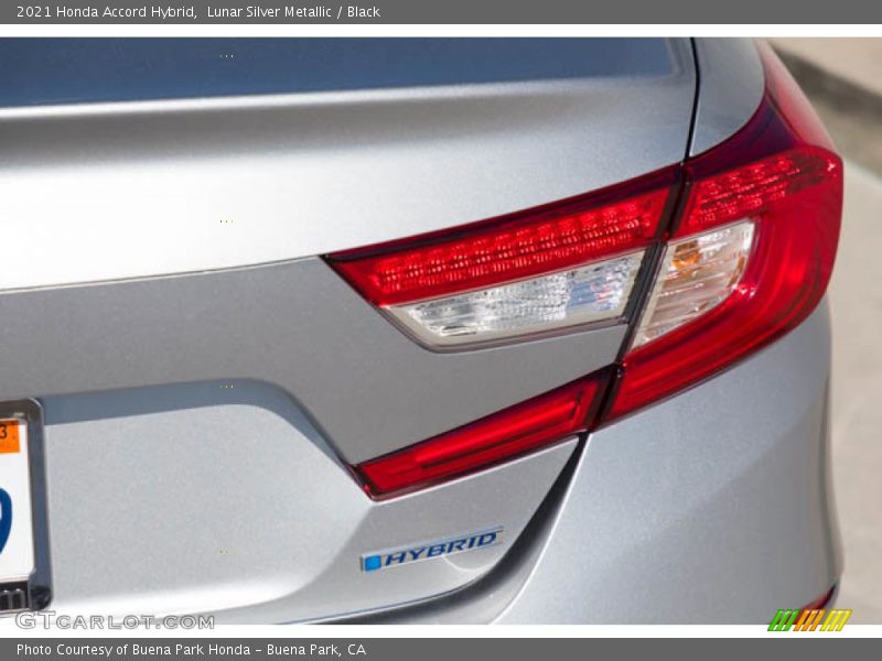 Lunar Silver Metallic / Black 2021 Honda Accord Hybrid