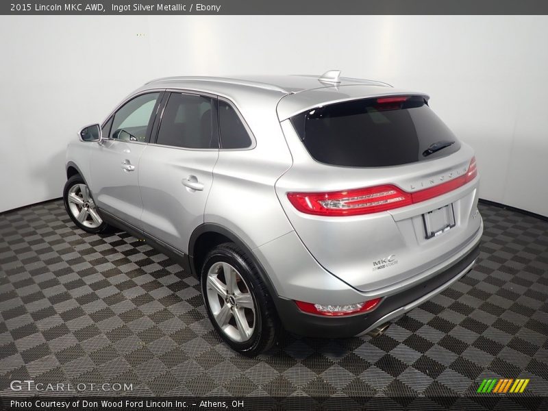 Ingot Silver Metallic / Ebony 2015 Lincoln MKC AWD