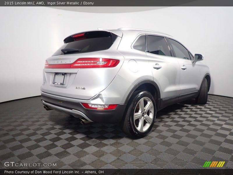 Ingot Silver Metallic / Ebony 2015 Lincoln MKC AWD