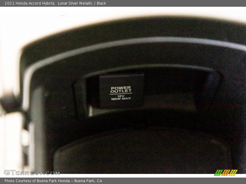 Lunar Silver Metallic / Black 2021 Honda Accord Hybrid