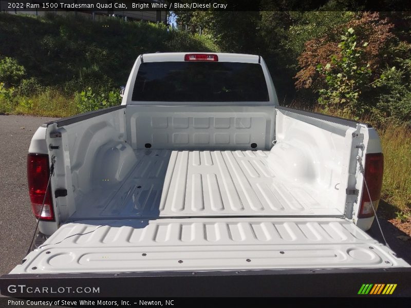 Bright White / Black/Diesel Gray 2022 Ram 1500 Tradesman Quad Cab
