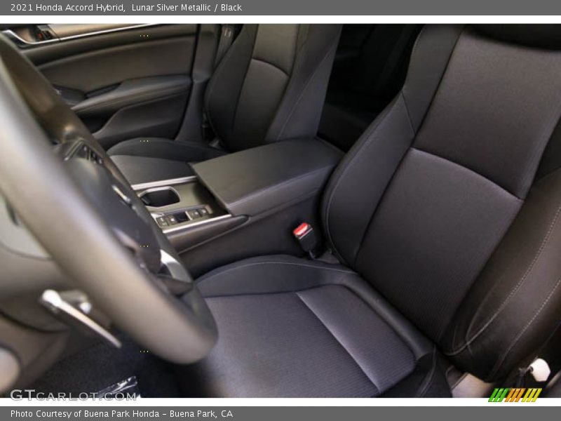 Front Seat of 2021 Accord Hybrid
