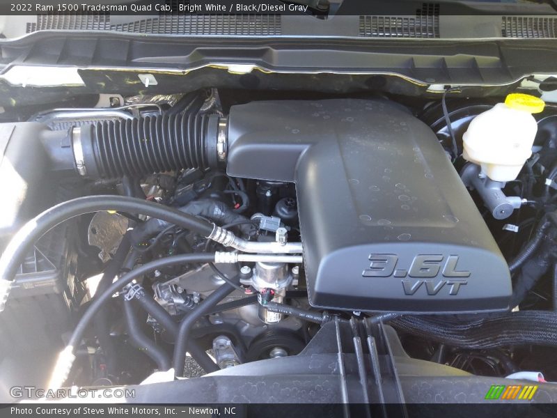  2022 1500 Tradesman Quad Cab Engine - 3.6 Liter DOHC 24-Valve VVT Pentastar V6