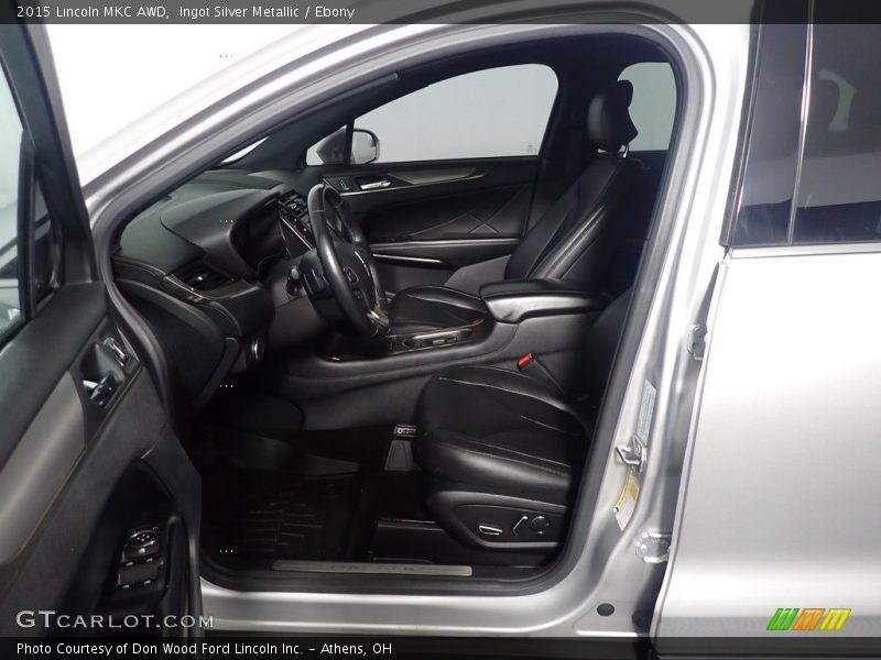 Ingot Silver Metallic / Ebony 2015 Lincoln MKC AWD
