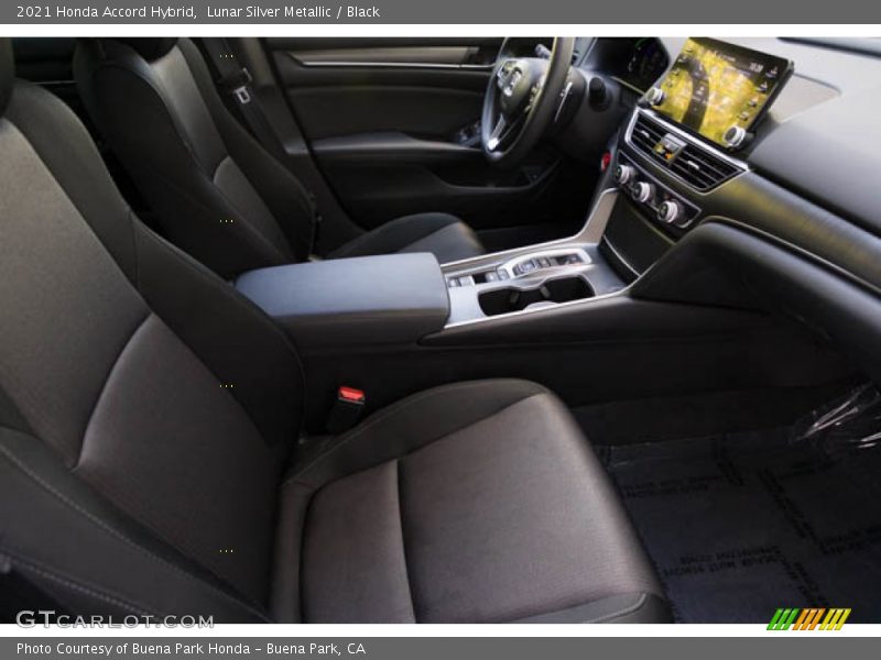 Lunar Silver Metallic / Black 2021 Honda Accord Hybrid