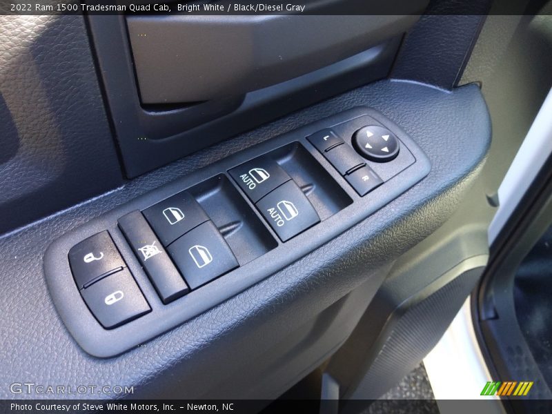 Controls of 2022 1500 Tradesman Quad Cab