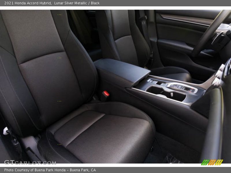 Lunar Silver Metallic / Black 2021 Honda Accord Hybrid