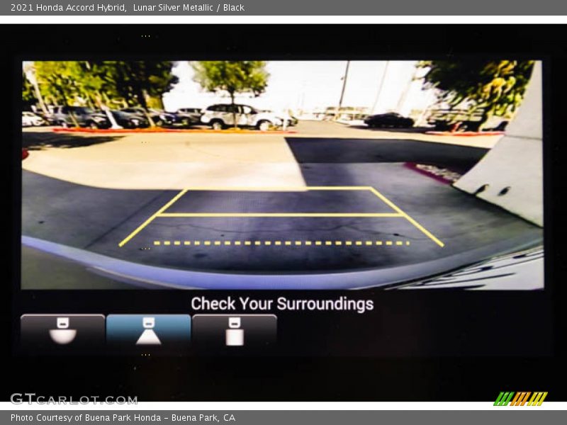 Lunar Silver Metallic / Black 2021 Honda Accord Hybrid
