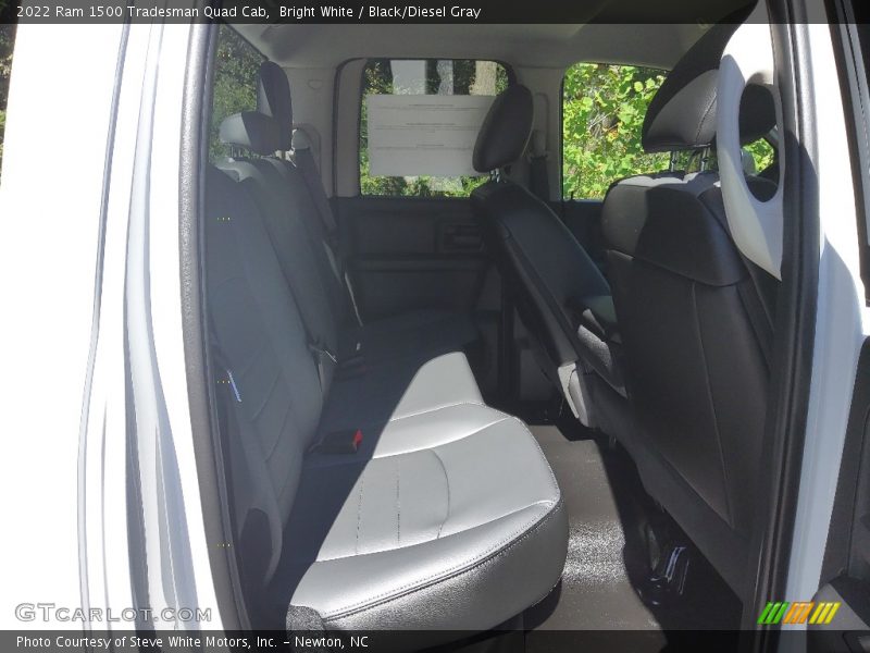 Rear Seat of 2022 1500 Tradesman Quad Cab