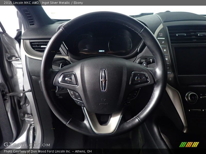 Ingot Silver Metallic / Ebony 2015 Lincoln MKC AWD