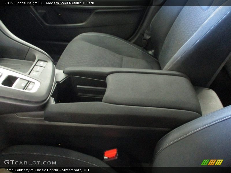 Modern Steel Metallic / Black 2019 Honda Insight LX