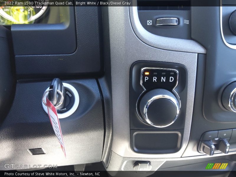  2022 1500 Tradesman Quad Cab 8 Speed Automatic Shifter