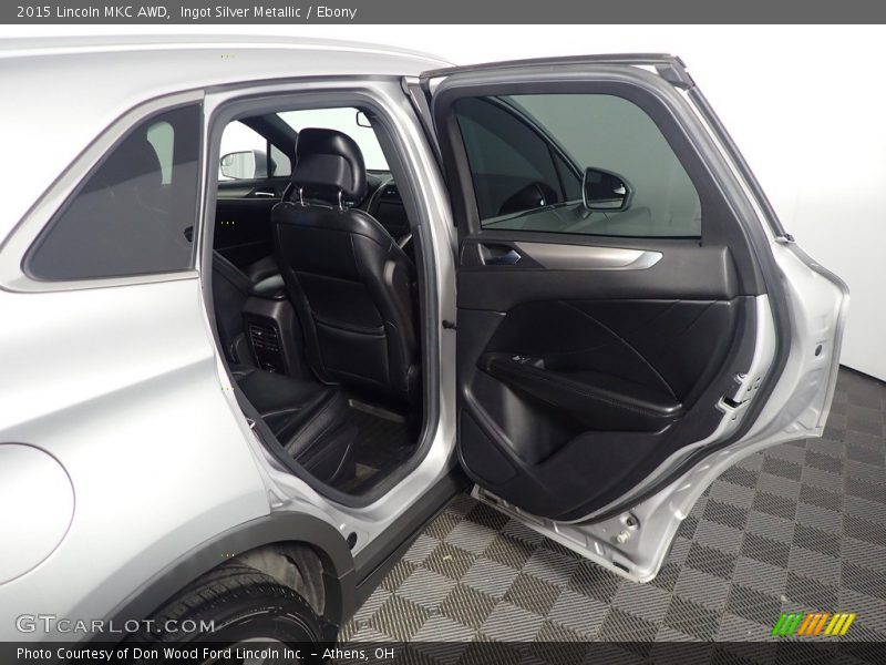 Ingot Silver Metallic / Ebony 2015 Lincoln MKC AWD