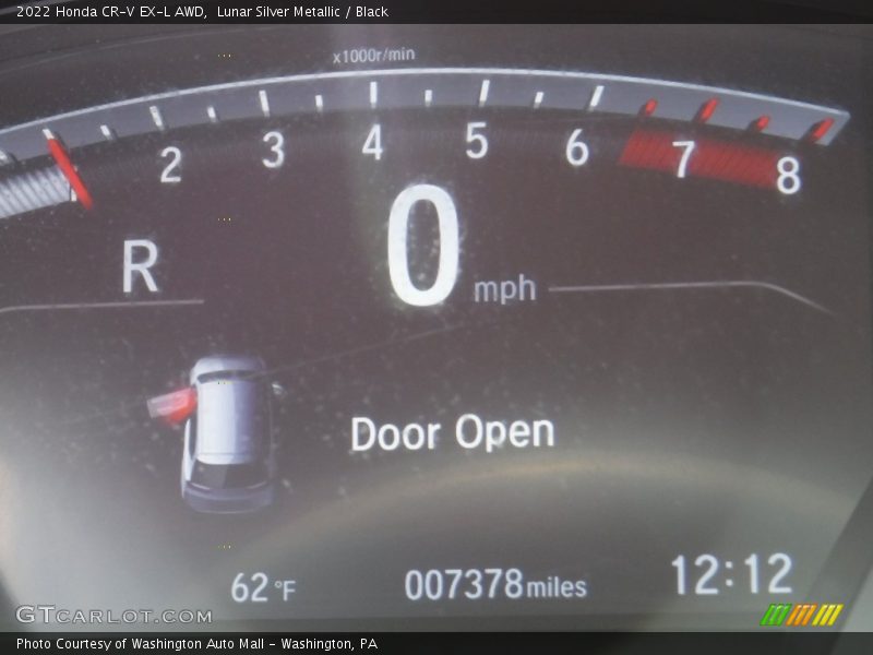 Lunar Silver Metallic / Black 2022 Honda CR-V EX-L AWD