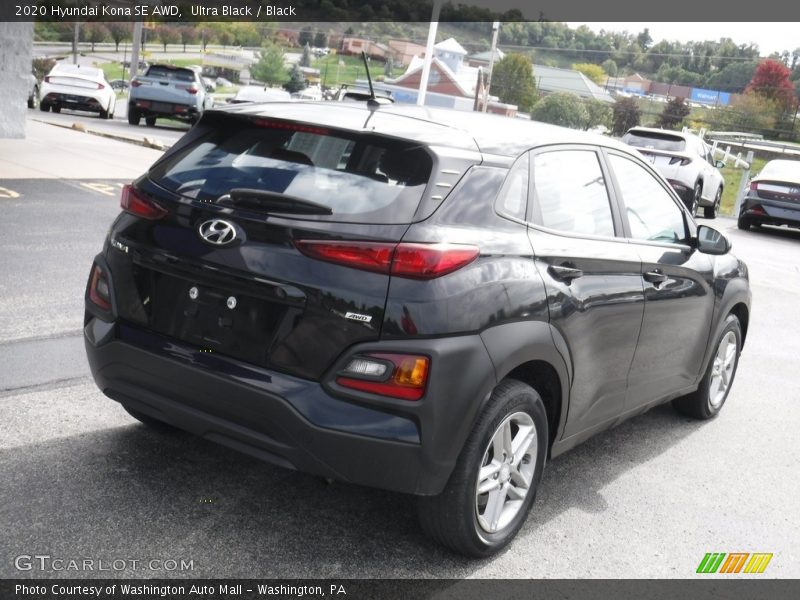Ultra Black / Black 2020 Hyundai Kona SE AWD