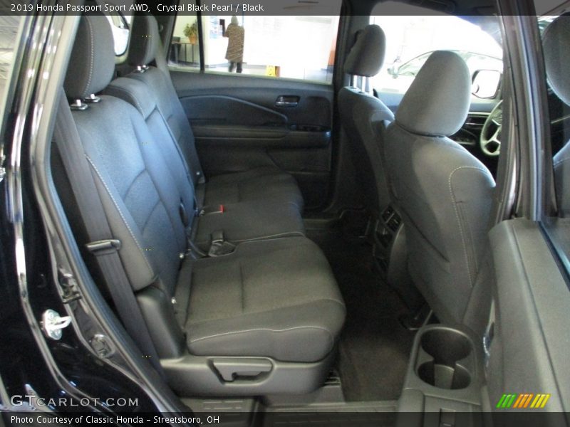Crystal Black Pearl / Black 2019 Honda Passport Sport AWD