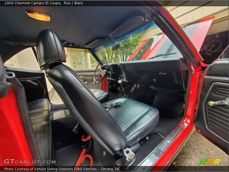  1969 Camaro SS Coupe Black Interior