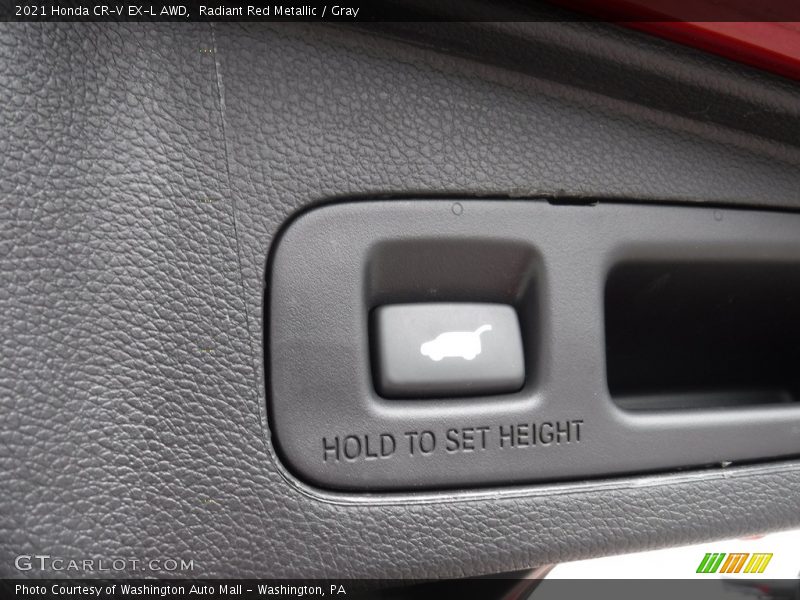 Radiant Red Metallic / Gray 2021 Honda CR-V EX-L AWD