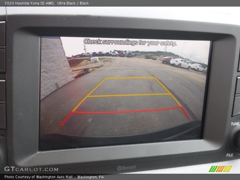 Ultra Black / Black 2020 Hyundai Kona SE AWD
