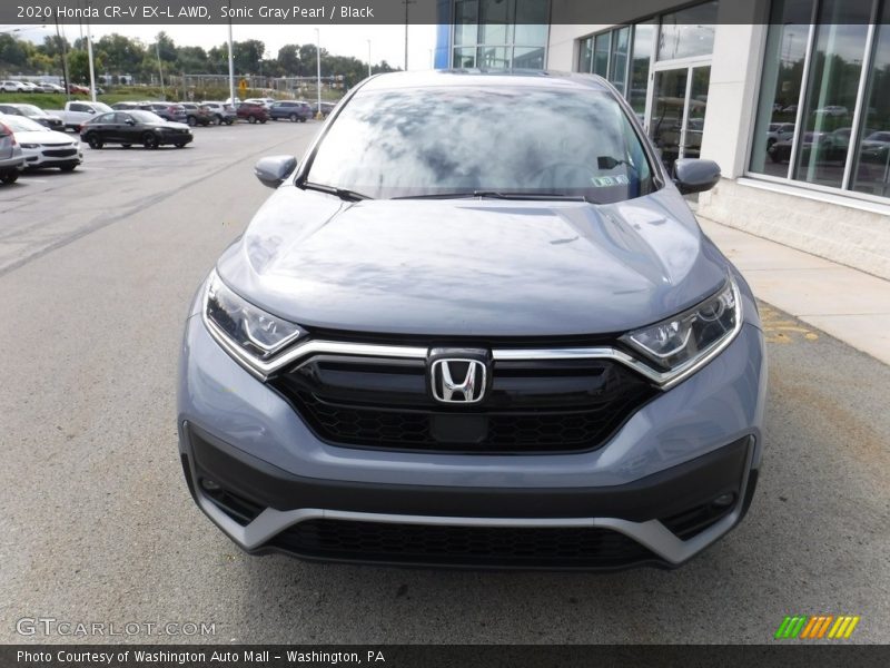 Sonic Gray Pearl / Black 2020 Honda CR-V EX-L AWD