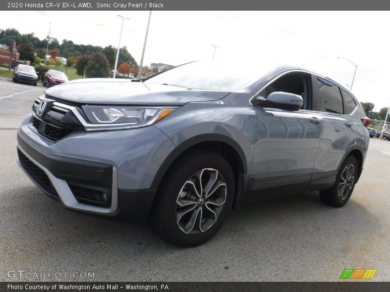 Sonic Gray Pearl / Black 2020 Honda CR-V EX-L AWD