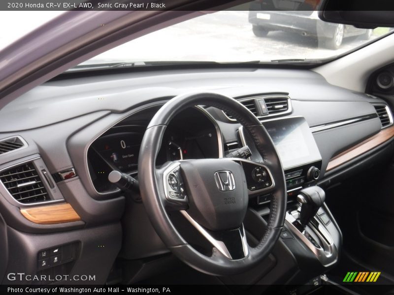 Sonic Gray Pearl / Black 2020 Honda CR-V EX-L AWD