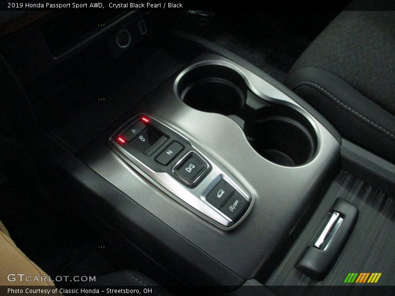 Crystal Black Pearl / Black 2019 Honda Passport Sport AWD