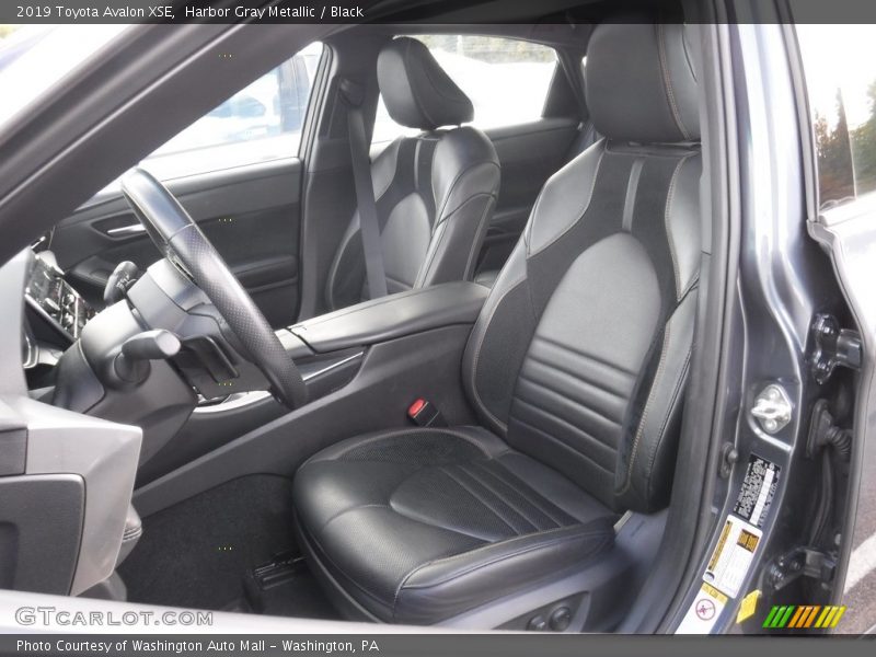 Front Seat of 2019 Avalon XSE