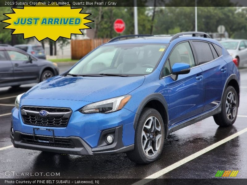 Quartz Blue Pearl / Gray 2019 Subaru Crosstrek 2.0i Limited