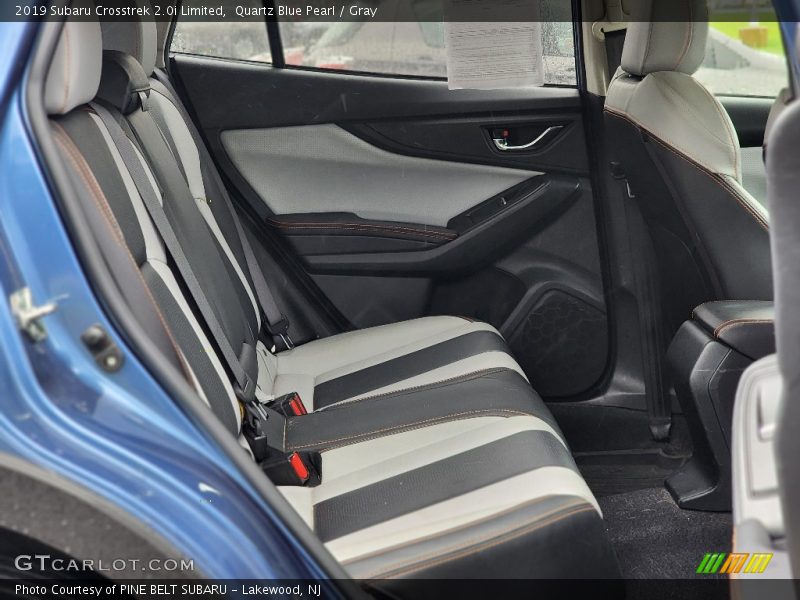 Quartz Blue Pearl / Gray 2019 Subaru Crosstrek 2.0i Limited