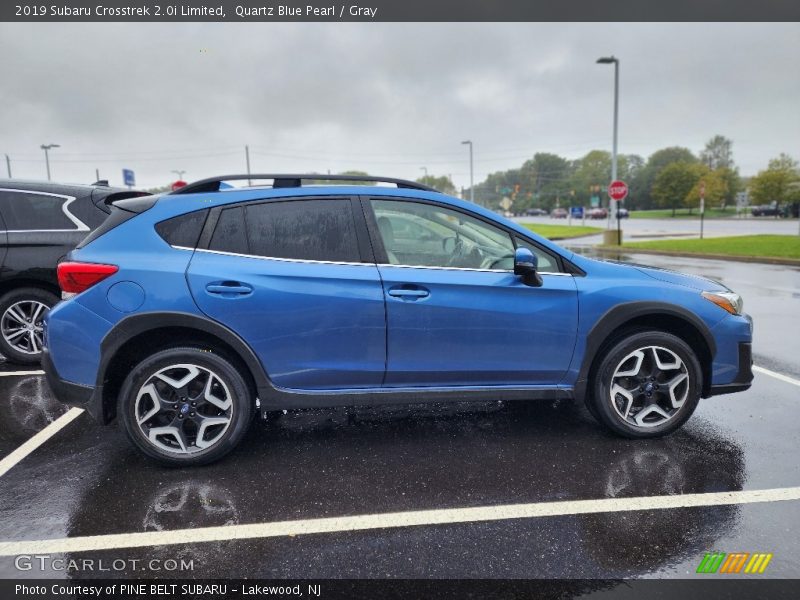 Quartz Blue Pearl / Gray 2019 Subaru Crosstrek 2.0i Limited