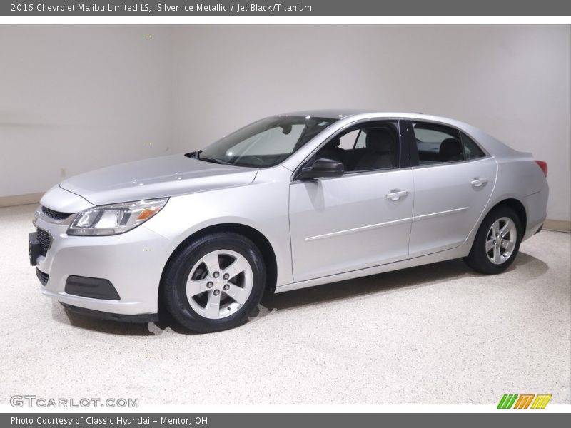 Silver Ice Metallic / Jet Black/Titanium 2016 Chevrolet Malibu Limited LS
