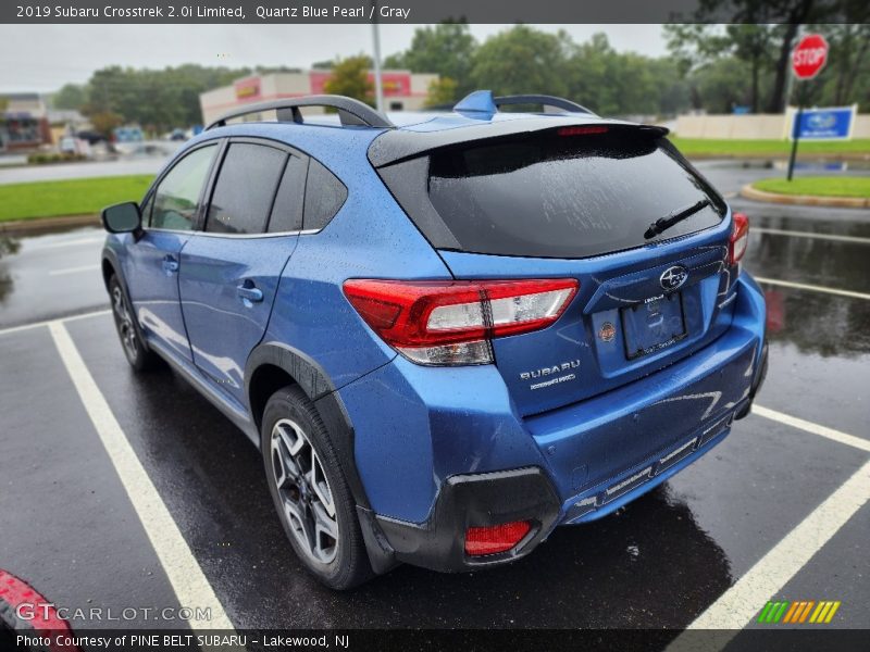 Quartz Blue Pearl / Gray 2019 Subaru Crosstrek 2.0i Limited