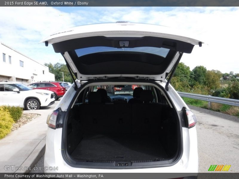 Oxford White / Ebony 2015 Ford Edge SE AWD