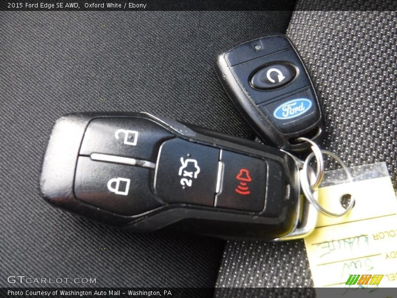 Keys of 2015 Edge SE AWD