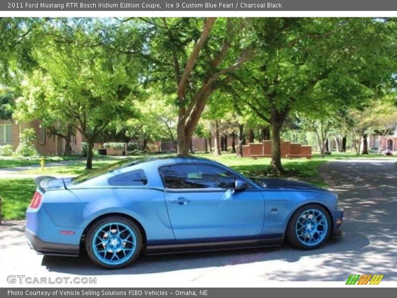 Ice 9 Custom Blue Pearl / Charcoal Black 2011 Ford Mustang RTR Bosch Iridium Edition Coupe
