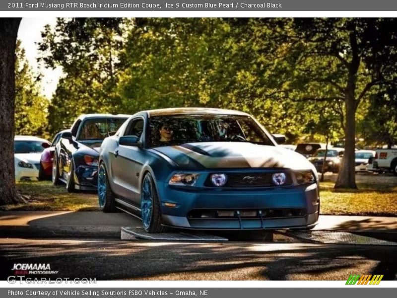 Ice 9 Custom Blue Pearl / Charcoal Black 2011 Ford Mustang RTR Bosch Iridium Edition Coupe