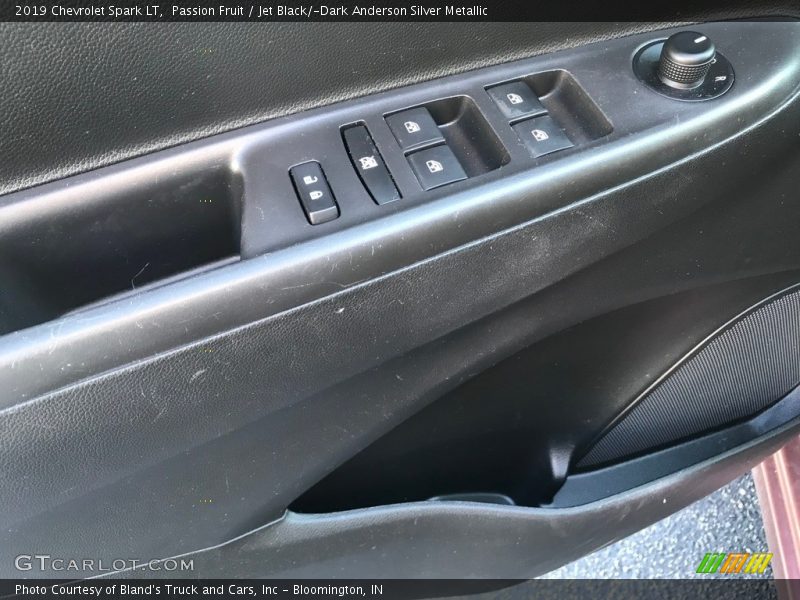 Passion Fruit / Jet Black/­Dark Anderson Silver Metallic 2019 Chevrolet Spark LT