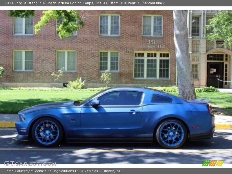 Ice 9 Custom Blue Pearl / Charcoal Black 2011 Ford Mustang RTR Bosch Iridium Edition Coupe