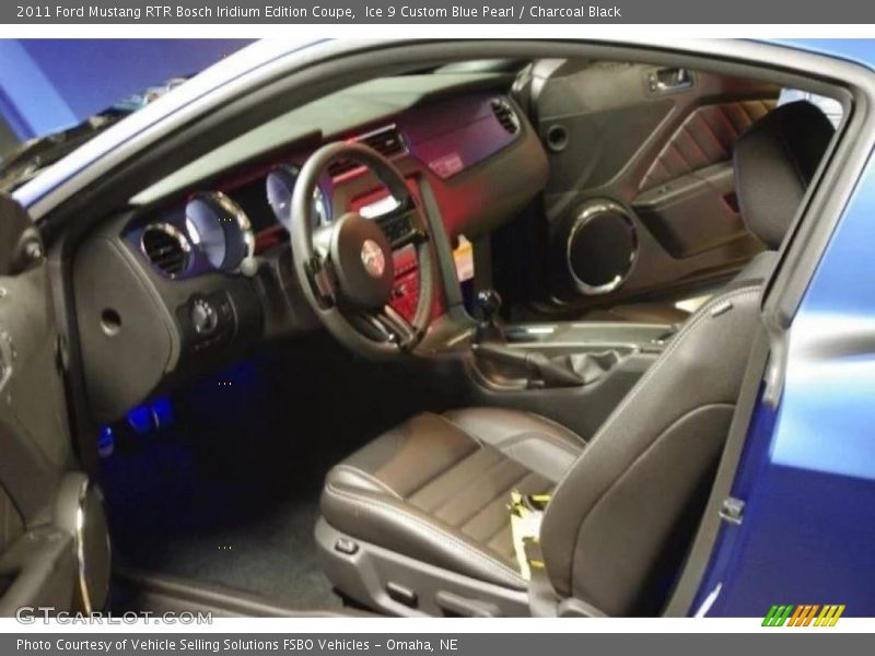 Ice 9 Custom Blue Pearl / Charcoal Black 2011 Ford Mustang RTR Bosch Iridium Edition Coupe
