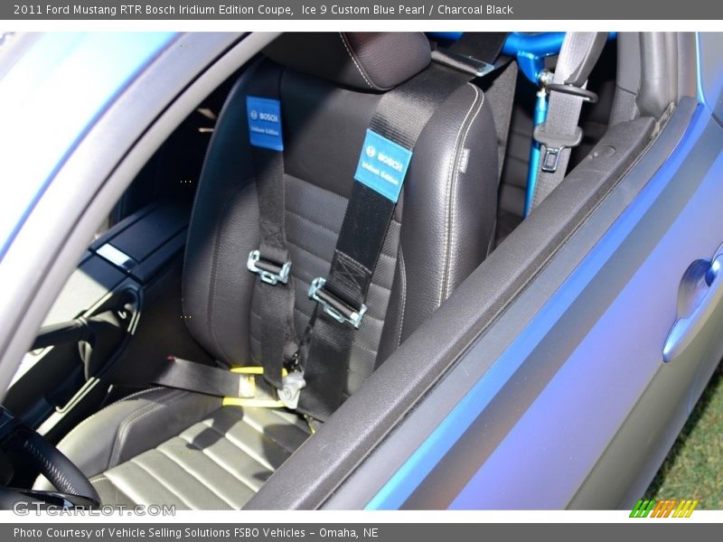 Ice 9 Custom Blue Pearl / Charcoal Black 2011 Ford Mustang RTR Bosch Iridium Edition Coupe