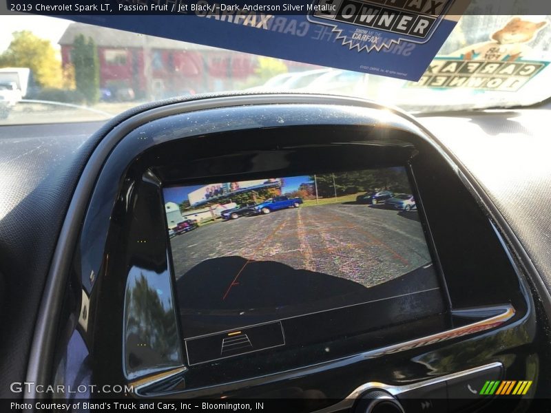 Passion Fruit / Jet Black/­Dark Anderson Silver Metallic 2019 Chevrolet Spark LT