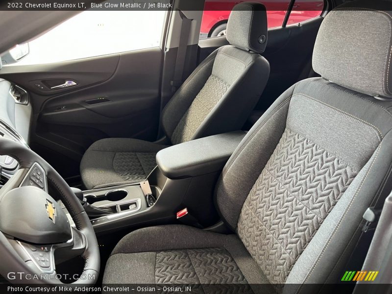 Blue Glow Metallic / Jet Black 2022 Chevrolet Equinox LT
