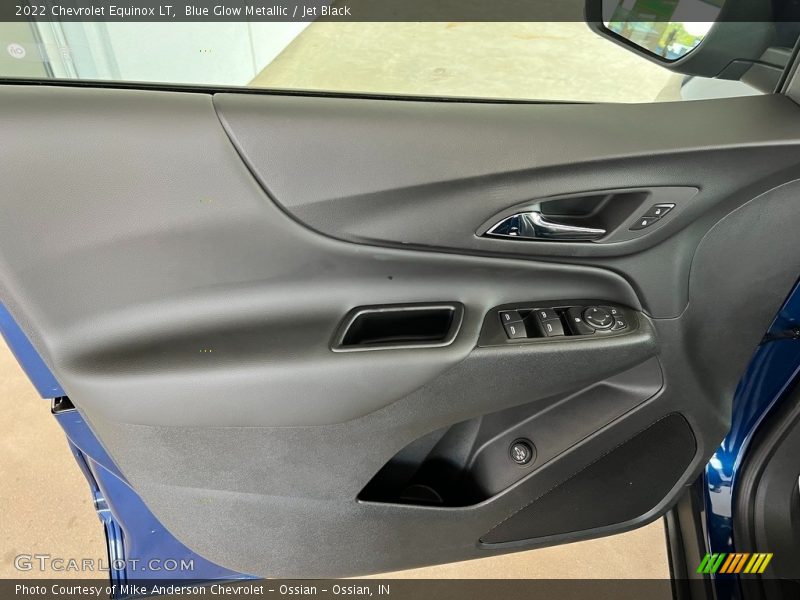 Blue Glow Metallic / Jet Black 2022 Chevrolet Equinox LT