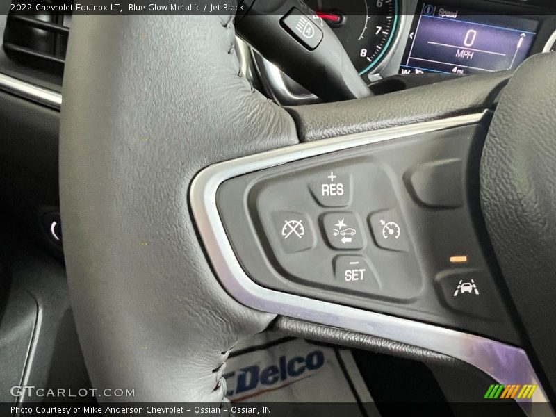Blue Glow Metallic / Jet Black 2022 Chevrolet Equinox LT
