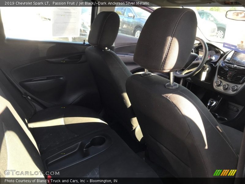 Passion Fruit / Jet Black/­Dark Anderson Silver Metallic 2019 Chevrolet Spark LT