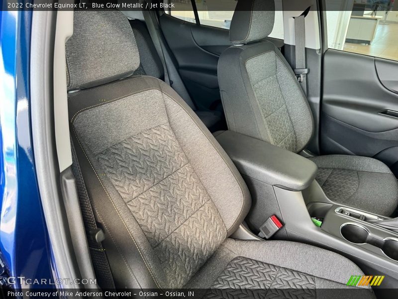 Blue Glow Metallic / Jet Black 2022 Chevrolet Equinox LT