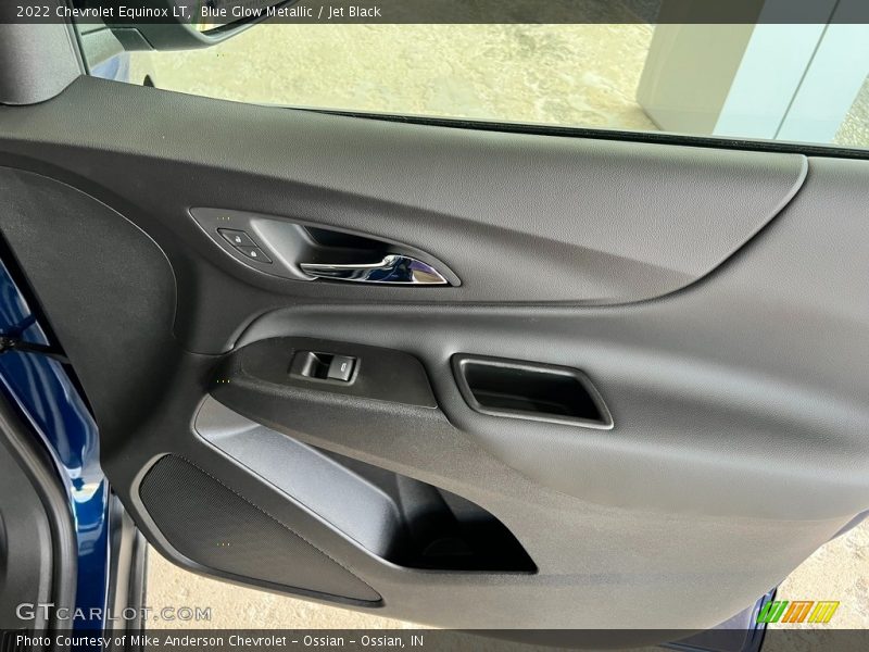 Blue Glow Metallic / Jet Black 2022 Chevrolet Equinox LT