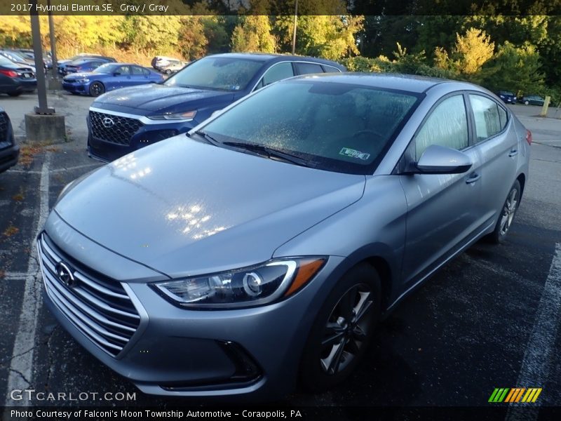 Gray / Gray 2017 Hyundai Elantra SE